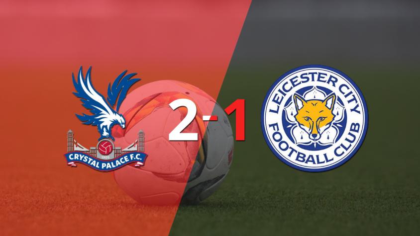 Crystal Palace consiguió una victoria en casa por 2 a 1 ante Leicester City