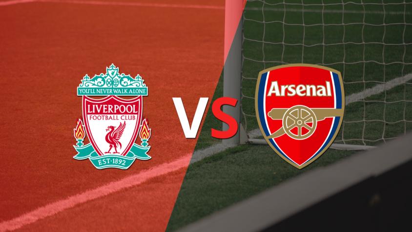 Vibrante empate por 2-2 entre Liverpool y Arsenal