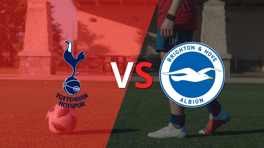 Con un empate entre Tottenham y Brighton and Hove empieza el segundo tiempo del juego