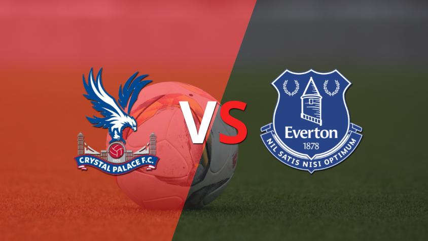 Empate a 0 en el comienzo del segundo tiempo entre Crystal Palace y Everton
