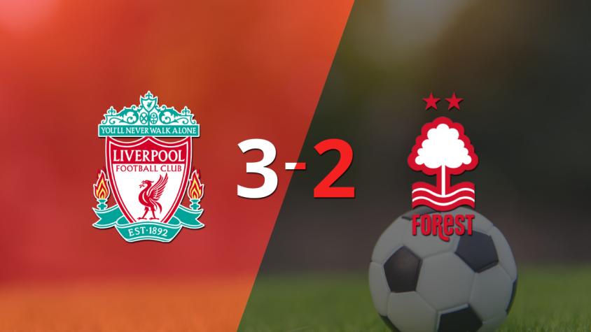 Doblete de Diogo Jota guió el triunfo de Liverpool sobre Nottingham Forest