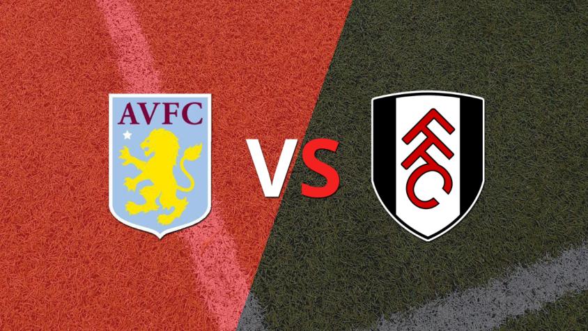 Aston Villa empieza la etapa complementaria arriba en el marcador