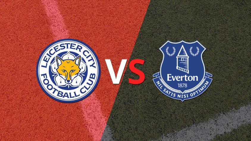 ¡Hay empate  en el estadio King Power Stadium! Everton  y Leicester City quedan 2 a 2 