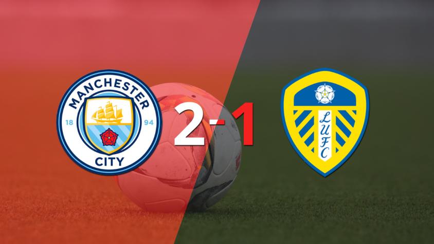 Doblete de Ilkay Gündogan en el triunfo 2-1 de Manchester City frente a Leeds United