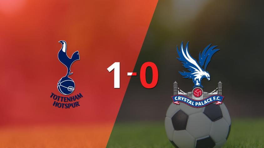 Tottenham venció por la mínima a Crystal Palace