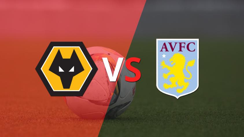 Wolverhampton busca mantener la ventaja ante Aston Villa en la etapa complementaria