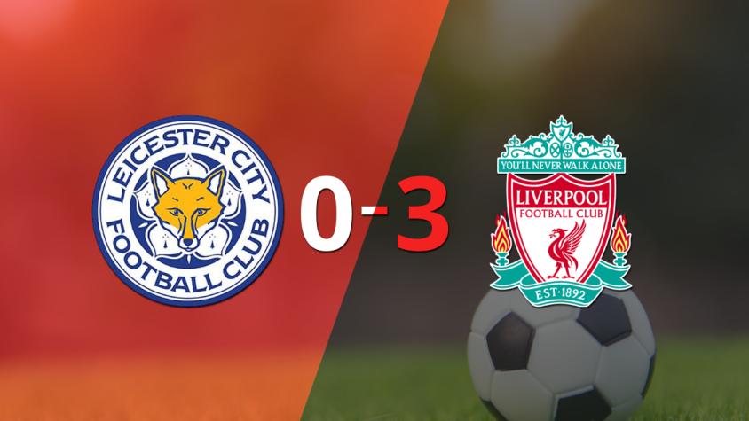 Curtis Jones impulsó la victoria de Liverpool frente a Leicester City con dos goles 