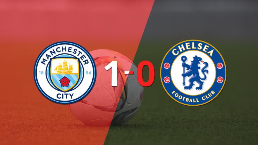 Con lo justo, Manchester City venció a Chelsea 1 a 0 en el estadio Etihad Stadium