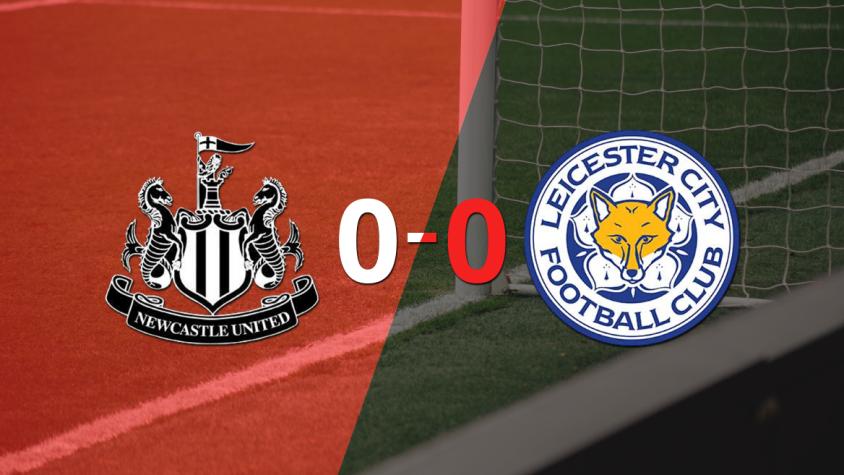 Sin goles, Newcastle United y Leicester City igualaron el partido