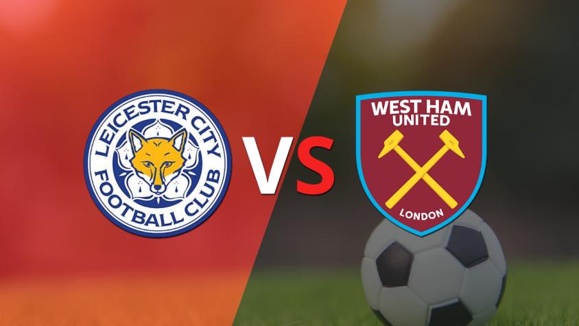 Leicester City le gana a 2 a 0 a West Ham United