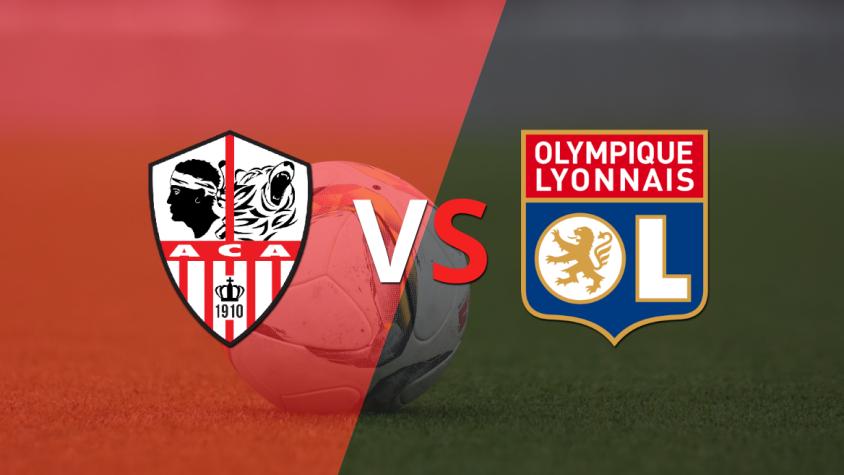 Ajaccio AC quiere volver a festejar frente a Olympique Lyon