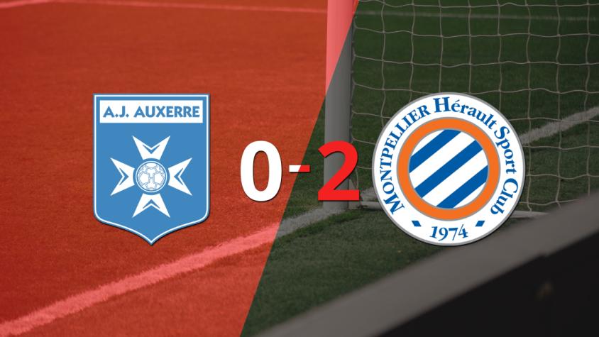 Montpellier gana 2-0 a Auxerre con doblete de Stephy Mavididi