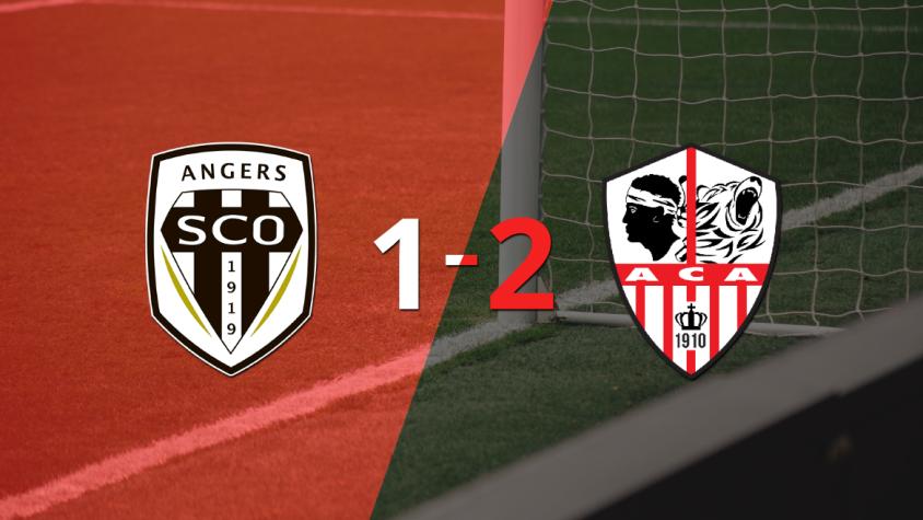Ajaccio AC ganó por 2-1 en su visita a Angers