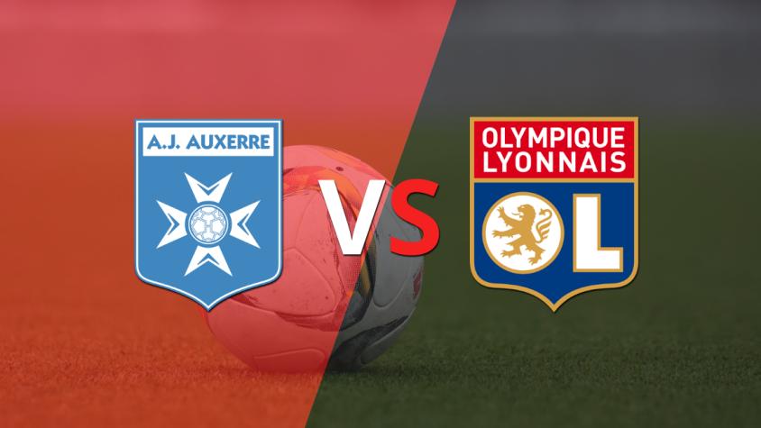 Olympique Lyon visita a Auxerre por la fecha 24