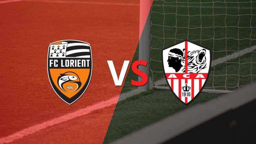 Arranca el complemento con victoria parcial de Lorient por 2-0