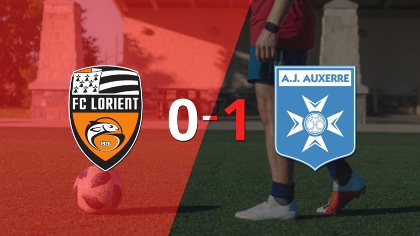 Solitario gol le da triunfo a Auxerre sobre Lorient