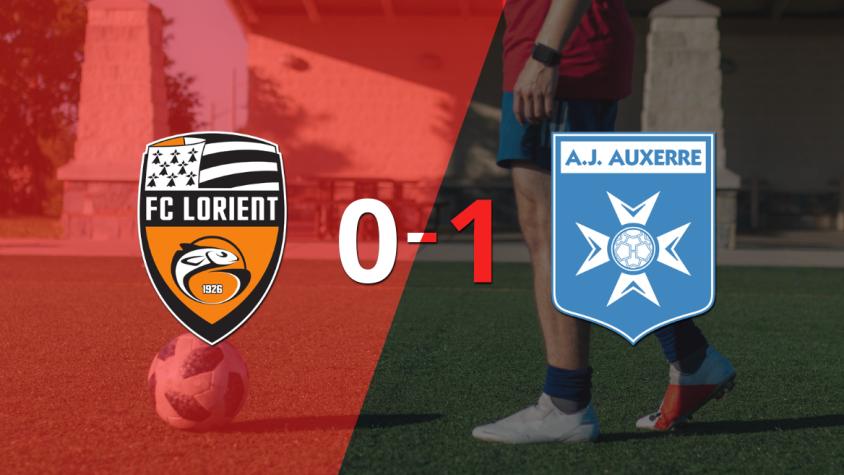 Solitario gol le da triunfo a Auxerre sobre Lorient