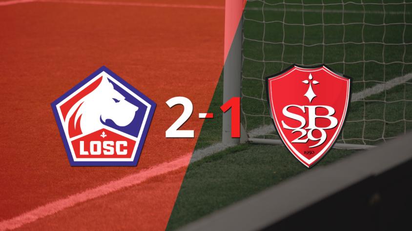 Victoria de Lille sobre Stade Brestois por 2-1
