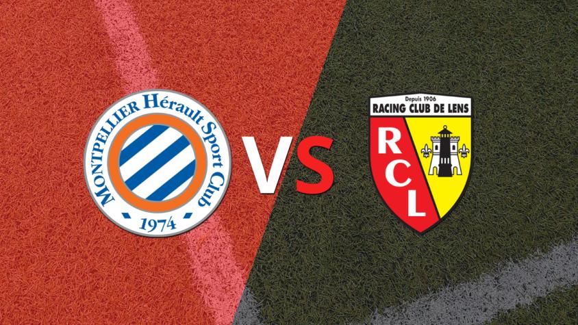 Montpellier y Lens igualan en el estadio Stade de la Mosson