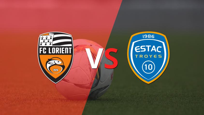 Lorient busca mantener la ventaja ante Troyes en la etapa complementaria
