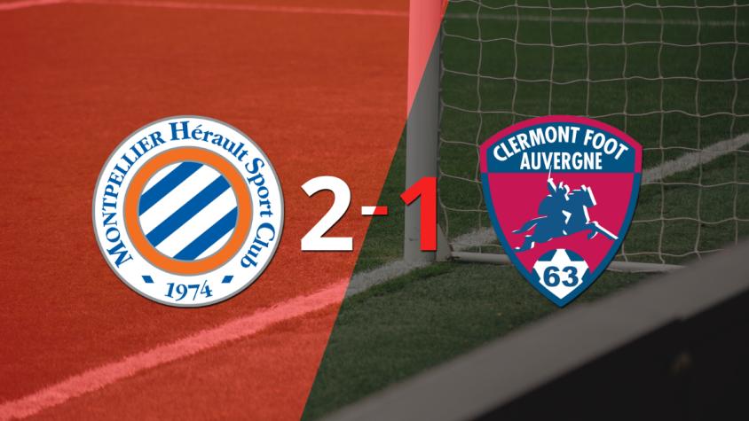 Montpellier gana 2-1 a Clermont Foot con doblete de Elye Wahi