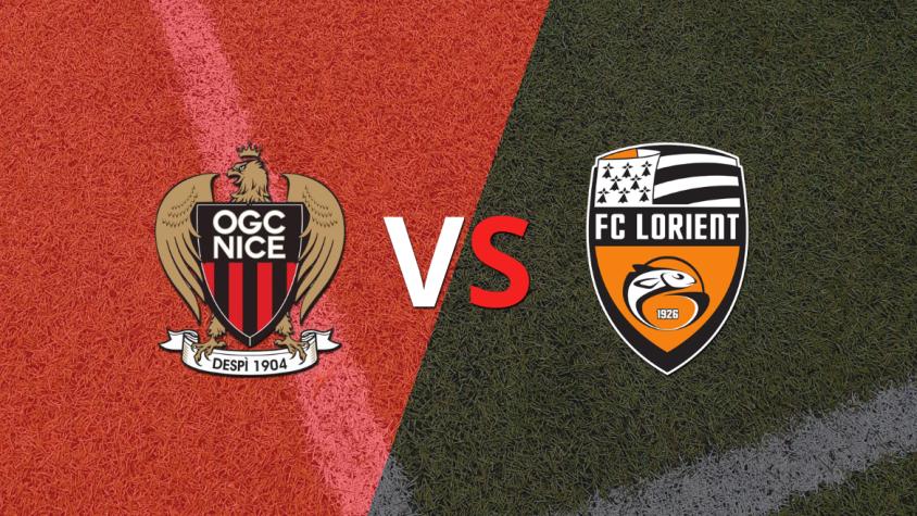 Nice logra el empate momentáneo frente a Lorient