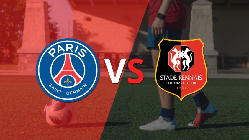 Stade Rennes se lleva la victoria parcial 2-0 sobre PSG