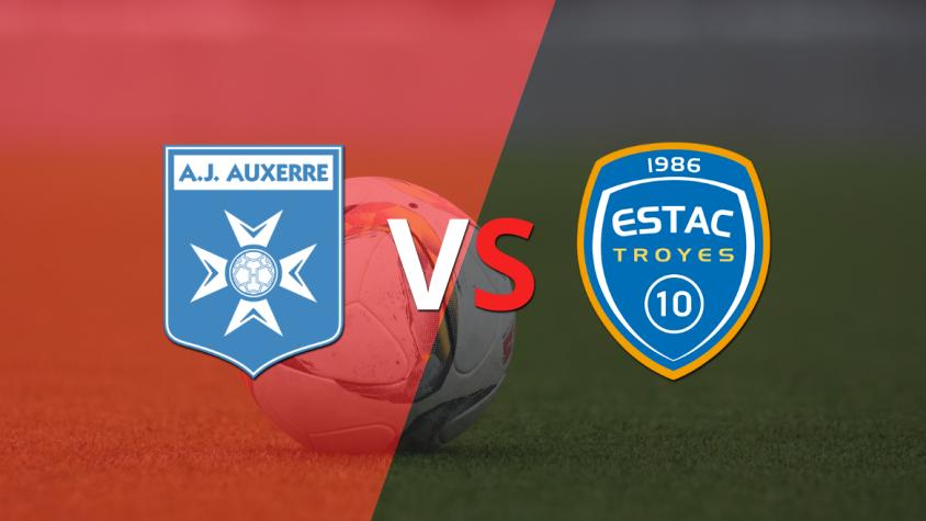 Auxerre gana por la mínima a Troyes en L'Abbé-Deschamps