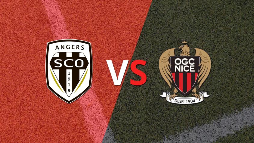 Arranca el segundo tiempo del empate entre Angers y Nice