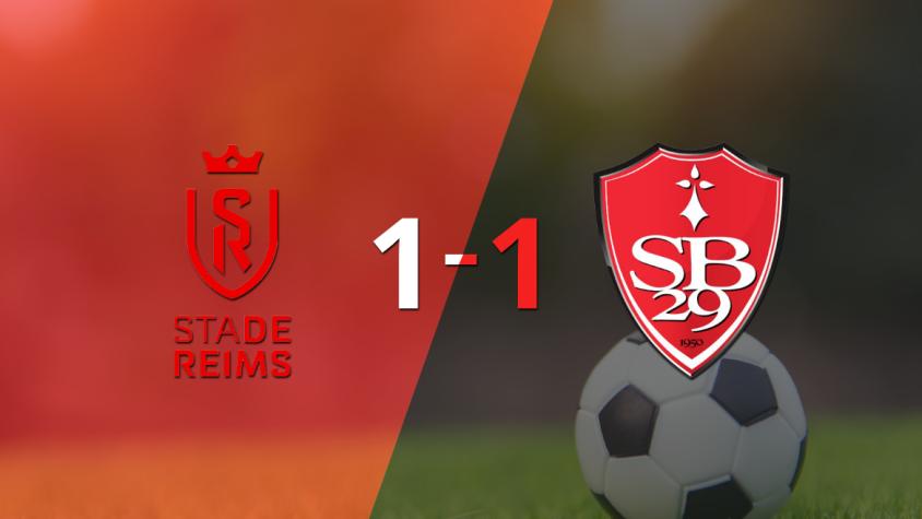 Empate A Uno Entre Stade De Reims Y Stade Brestois