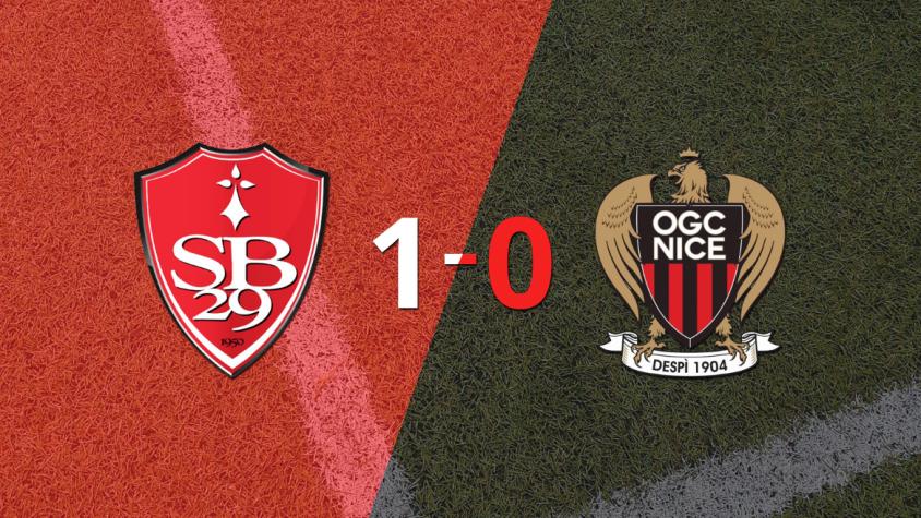 Stade Brestois derrotó en casa 1-0 a Nice