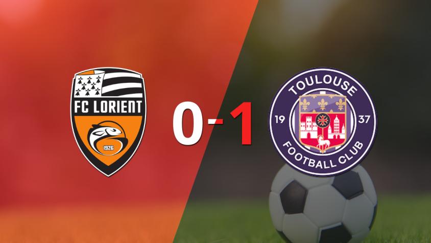 Lorient cayó en casa frente a Toulouse 1-0