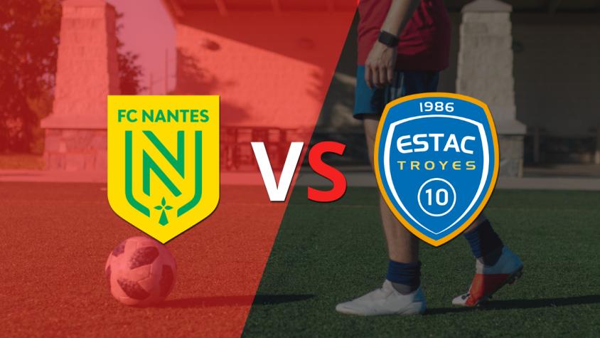 Troyes derrota a Nantes2 a 1 en  el Stade de la Beaujoire