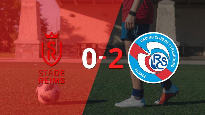 Habib Diallo marca un doblete en la victoria 2-0 de RC Strasbourg ante Stade de Reims