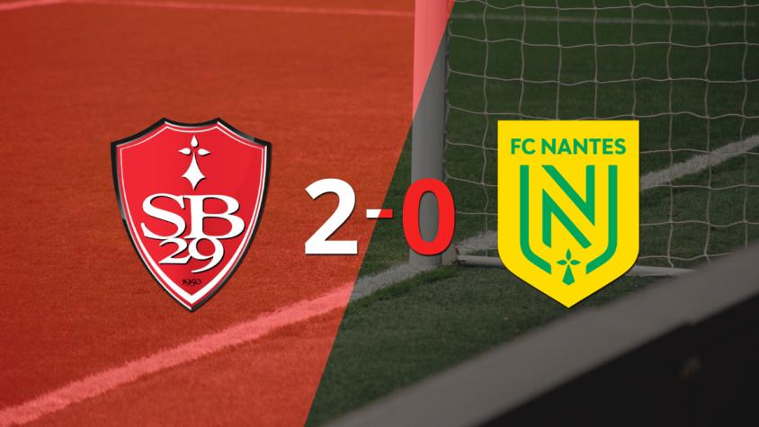 Stade Brestois derrotó 2-0 en casa a Nantes