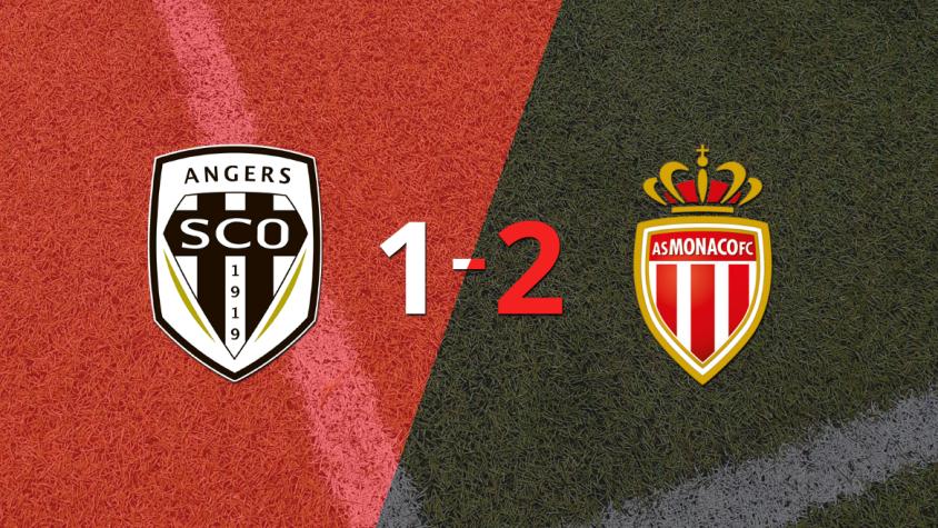 Mónaco venció con lo justo a Angers como visitante