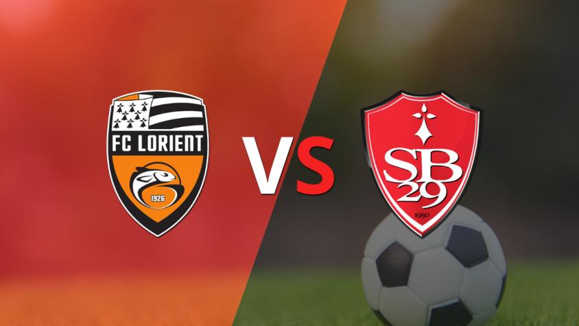 Lorient le gana a 2 a 0 a Stade Brestois