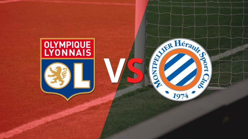 Lluvia de goles en el empate entre Olympique Lyon y Montpellier