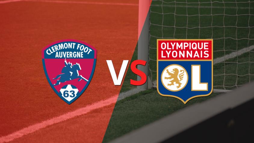 Se enfrentan Clermont Foot y Olympique Lyon por la fecha 35