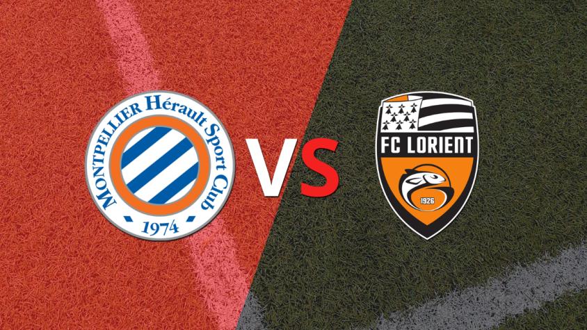 Lorient pasa a ganar 1-0 a Montpellier