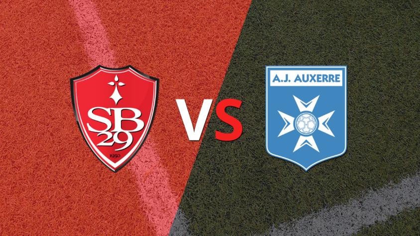Stade Brestois se enfrenta ante la visita Auxerre por la fecha 35
