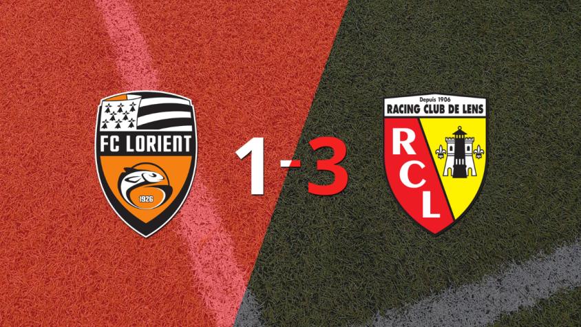 Lens venció en su casa a Lorient por 3-1