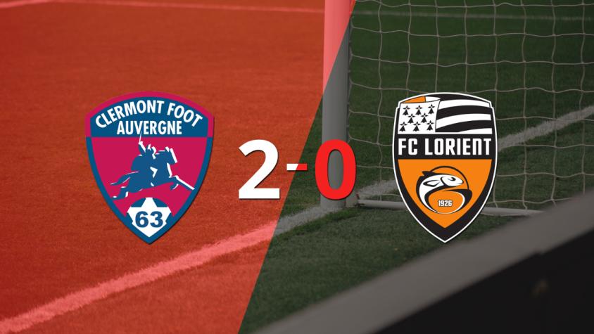 En su casa, Clermont Foot le ganó a Lorient por 2-0