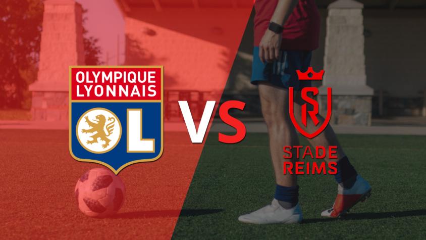 Goleada 3 a 0 de Olympique Lyon a Stade de Reims