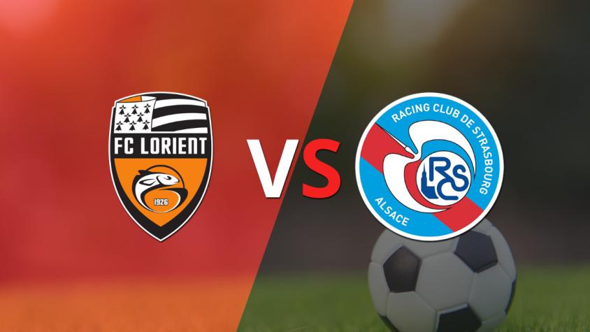 Lorient llega al complementario con una ventaja de 2-0
