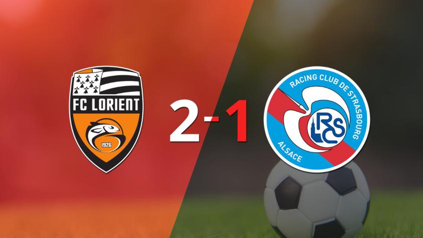 Doblete de Romain Faivre guió el triunfo de Lorient sobre RC Strasbourg