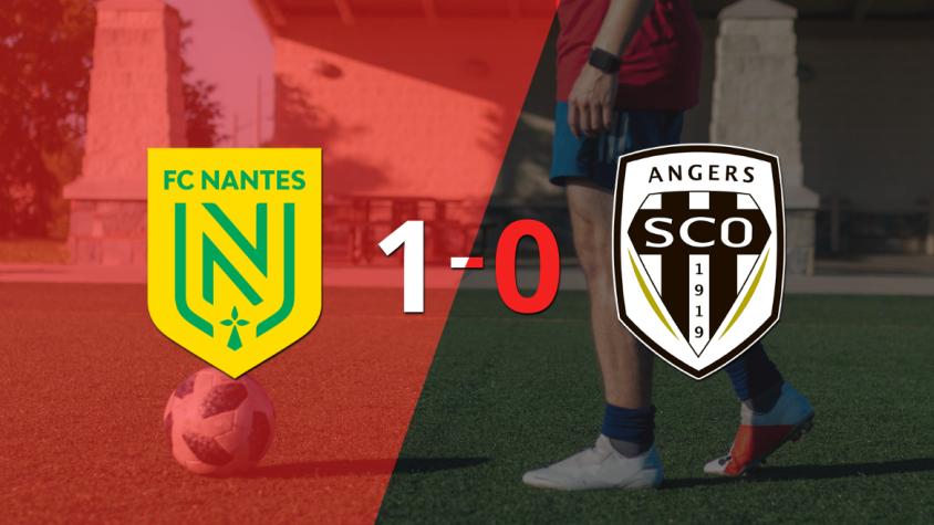 Angers no pudo en su visita a Nantes y cayó 1-0