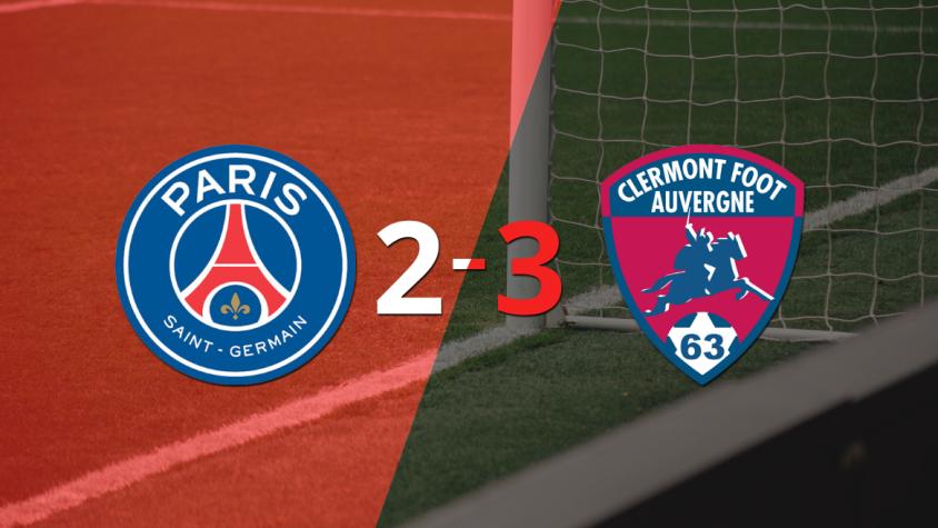 ¡Partidazo! Clermont Foot le ganó 3-2 a PSG