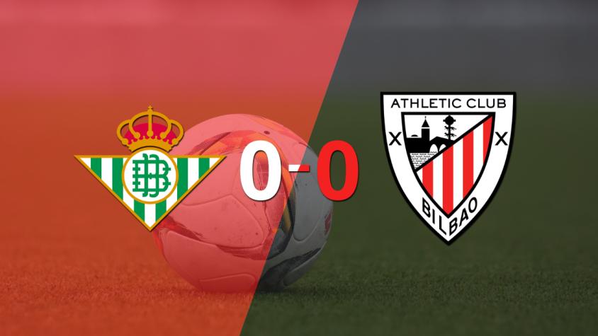 Cero a cero terminó el partido entre Betis y Athletic Bilbao