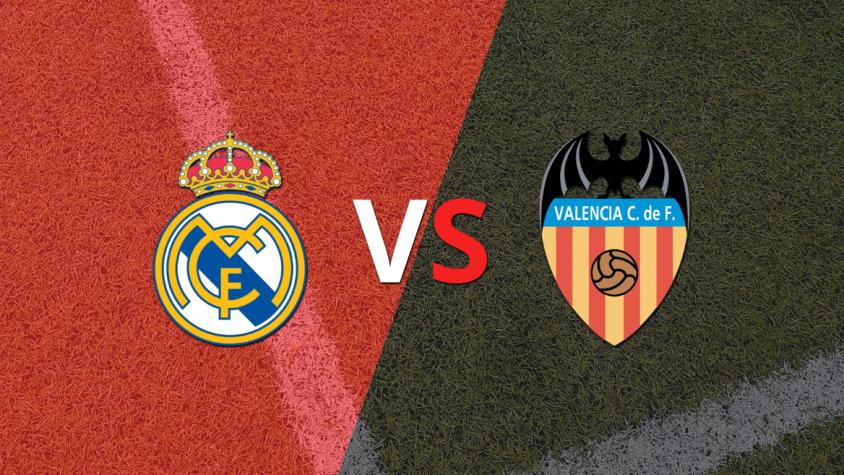 Real Madrid se enfrenta ante la visita Valencia por la fecha 17